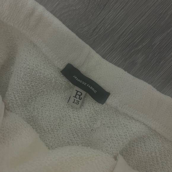 R13 Shredded Drop Crotch Sweatpants. SIZE small - Picture 10 of 14